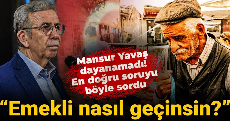Mansur Yavaş dayanamadı En doğru soruyu sordu