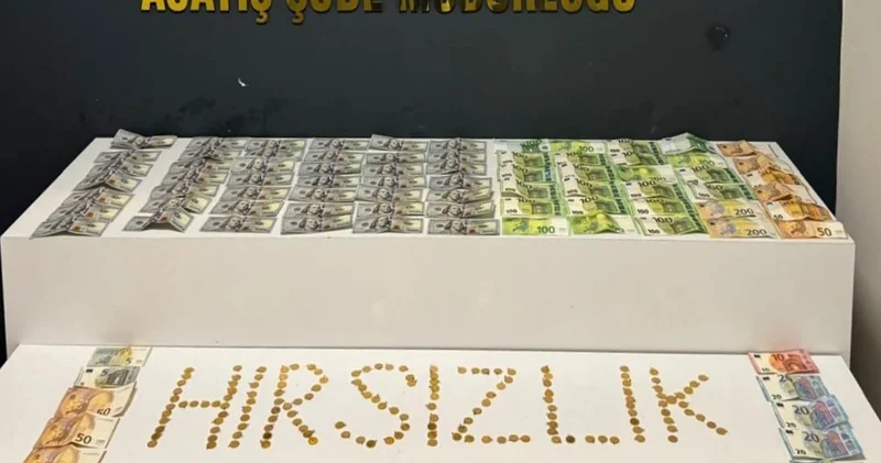 Evden 2 milyon liralık altın ve döviz hırsızlığı