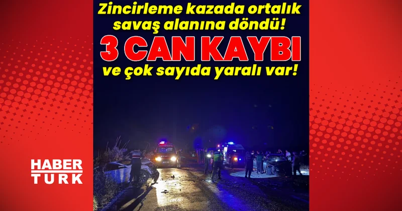 Balıkesir haberleri: Zincirleme kazada 3 can kaybı ve çok sayıda yaralı var! Son dakika haberleri
