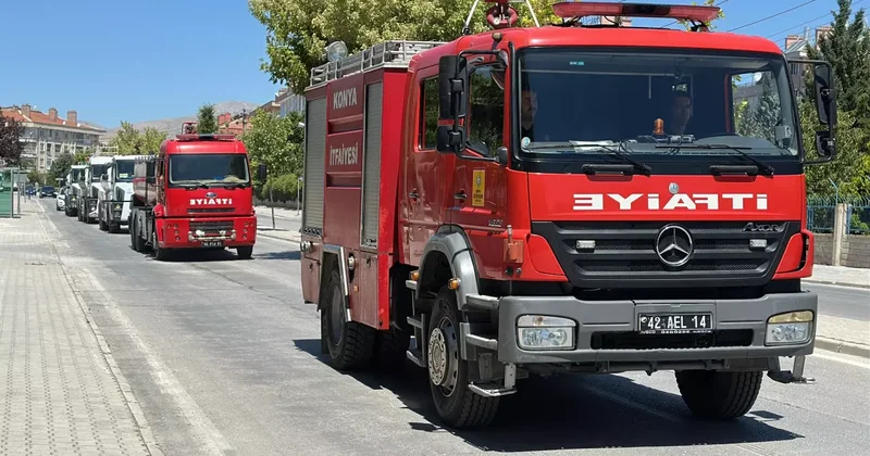 Başkan Altay duyurdu: Konya dan Çeşme deki yangınları söndürme çalışmalarına destek