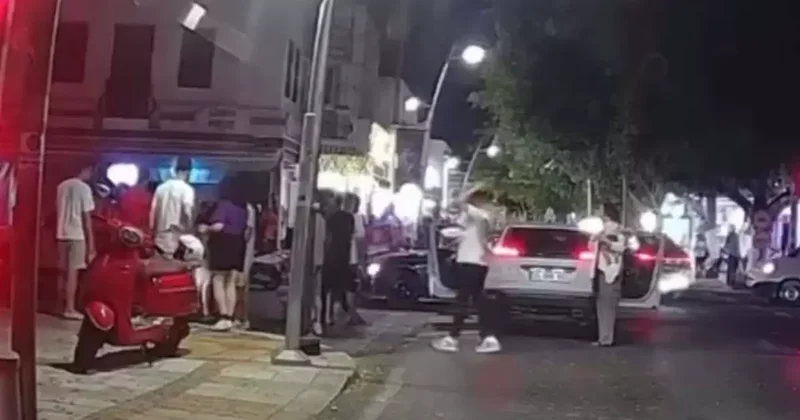 Bodrum da Yol Verme Tartışması Yumruklu Kavga ile Sonuçlandı