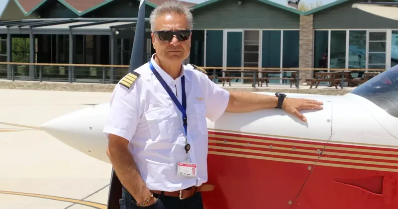 Dünya turu, düşen uçağında hayatını kaybeten pilotun çocukluk hayaliymiş