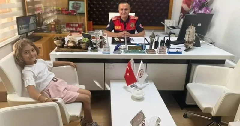 5 yaşındaki kahraman Aslı köyün yanmasını son anda engelledi