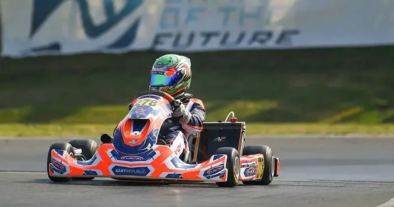 Alp Aksoy, WSK European Series için pistte