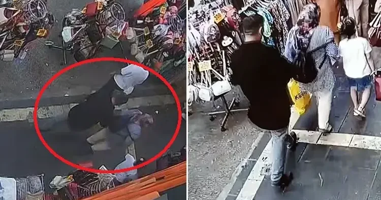 Sırt çantasından 700 bin TL’lik ziynet eşyası çaldı; hırsızlık kamerada