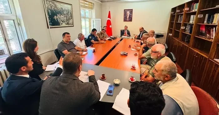 Başbağlar Şehitlerini Anma Programı için güvenlik toplantısı düzenlendi