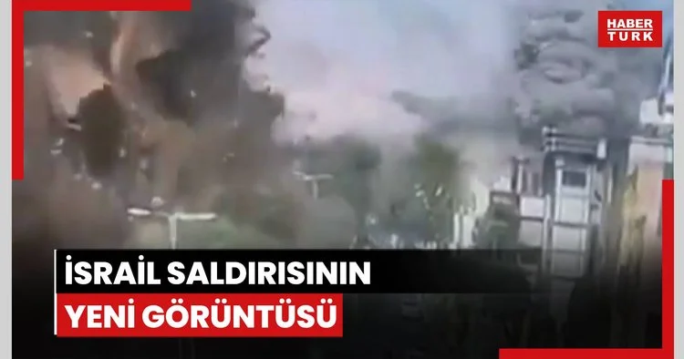 İsrail saldırılarından yeni görüntü paylaşıldı