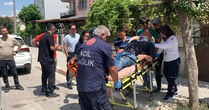 Karaman’da elektrik akımına kapılan şahıs ölümden döndü