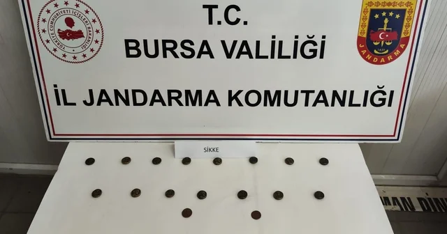 100 bin dolara satmayı planladığı 22 sikke ile yakalandı Bursa Haberleri