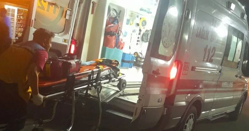 Minibüs ile çarpışan motosikletin 21 yaşındaki sürücüsü ağır yaralandı