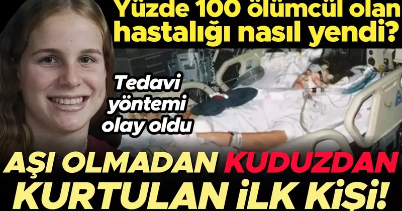 Aşı olmadan kuduzdan kurtulan ilk kişi! Yarasa tarafından ısırıldı, çok tartışmalı bir yöntem ile yüzde 100 ölümcül olan hastalığı yendi