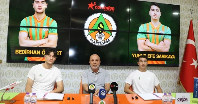 Alanyaspor, Bedirhan ve Yusuf Efe ile anlaşmaya vardı Antalya Haberleri