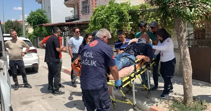 Trafoyu kontrol ederken elektrik akımına kapıldı! Az daha canından oluyordu