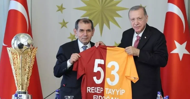 Ameliyat olmuştu! Başkan Erdoğan dan Dursun Özbek e ziyaret