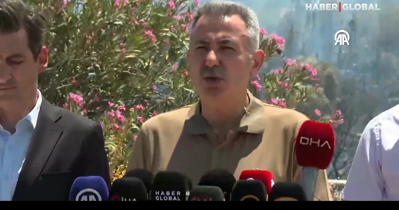 İzmir Valisi Süleyman Elban: Yangın insan kaynaklı değil