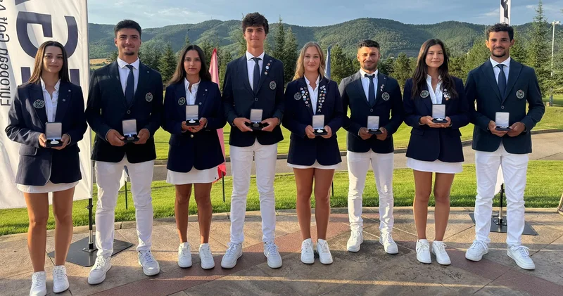 Milli golfçülerden büyük başarı