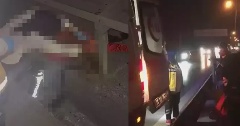 Gaziosmanpaşa da TEM de karşıya geçen Özbekistan uyruklu kadına araç çarptı: 1 ölü
