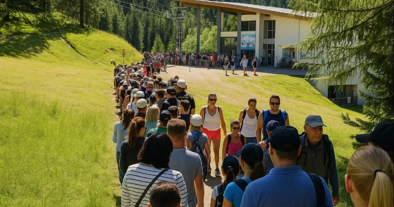 Köyde aşırı turizm krizi: Patikaya turnike geldi Sözcü Gazetesi