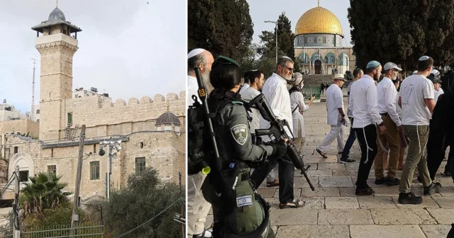 Temmuzda Mescid i Aksa ya 27 baskın yapıldı, İbrahim Camii nde ezan 51 defa engellendi Ortadoğu Haberleri