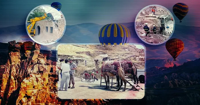 Develer toplandı, binden fazla kaçak bina yıkıldı: Kapadokya da düğmeye basıldı! Alan Başkanlığından yeni koruma planı