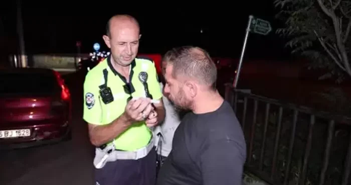 Yer: Aksaray! 1 promil ile cezadan kurtuldu, büyük sevinç yaşadı