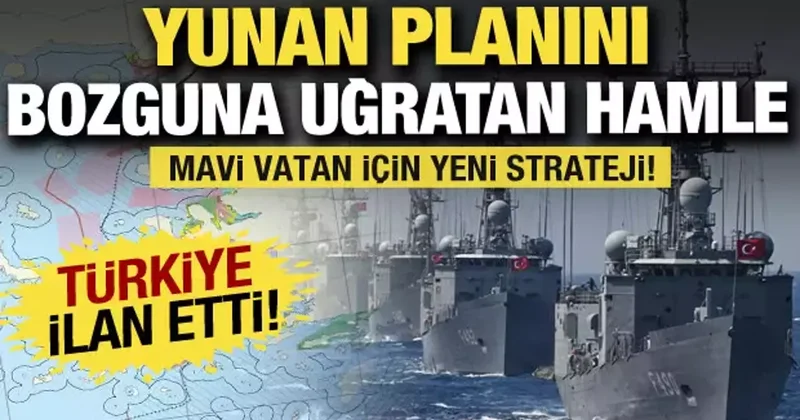 Yunanistan ın deniz parkı planına Türkiye den kritik hamle: Mavi Vatan için yeni strateji