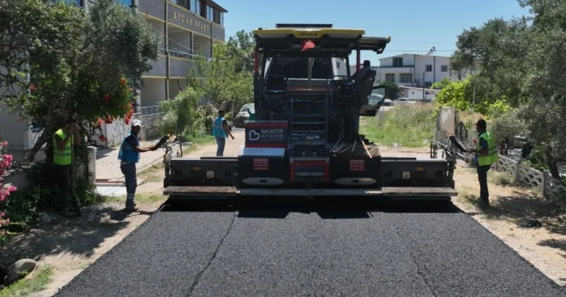 Balıkesir Büyükşehir Belediyesi’nden deforme olmuş yollarda çalışma Sözcü Gazetesi