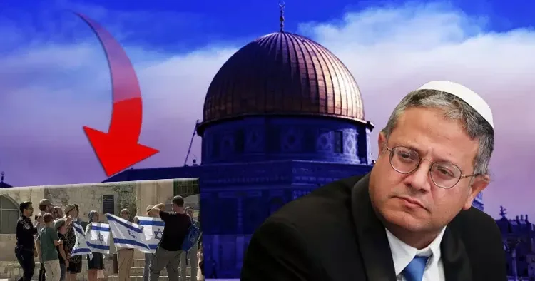 Ben Gvir Mescid i Aksa yı bastı: İşgalciler Aksa nın avlusunda ayin düzenledi