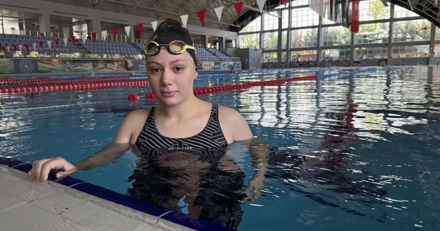 Özel sporcu Zeynep Duru Çiftçi, dünya şampiyonluğu için kulaç atıyor Tekirdağ Haberleri