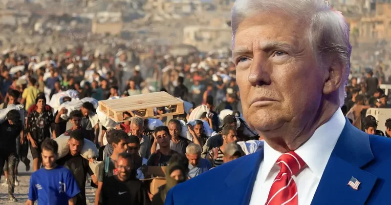 Trump ın Gazze yalanı ifşa oldu: 60 milyon dolar dedi, 3 milyon çıktı