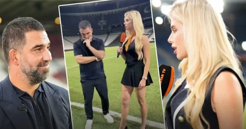 Arda Turan Ukraynalı spikeri bu kez şaşırttı Sözcü Gazetesi