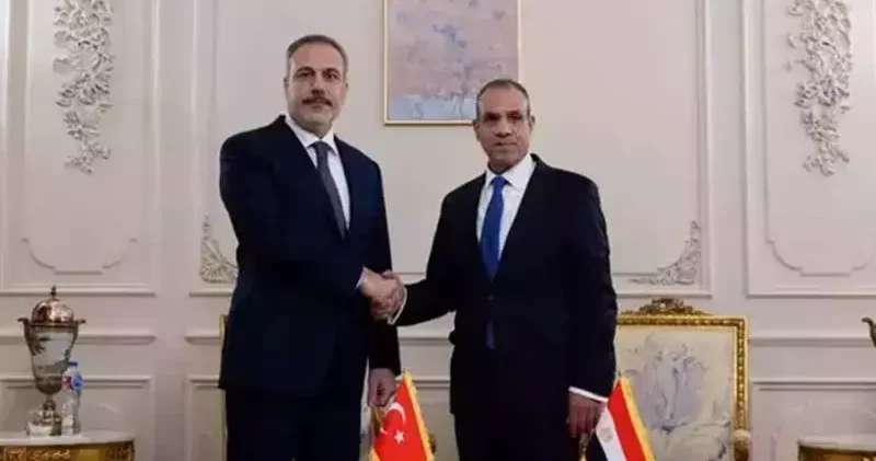Bakan Fidan, Mısırlı mevkidaşı Abdulati ile görüştü