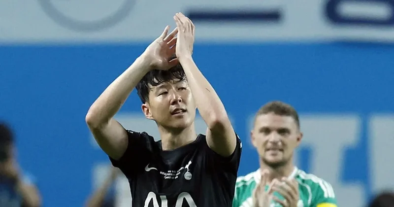 Heung min Son, Tottenham da son maçına çıktı