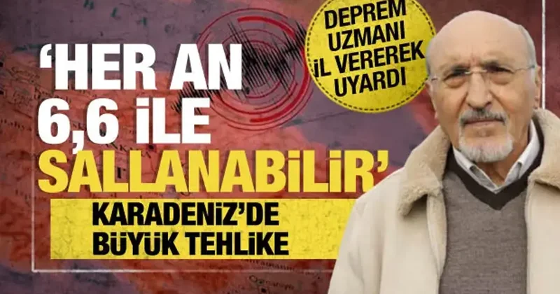 Deprem uzmanı Osman Bektaş il vererek uyardı: Her an 6,6 şiddetinde sallanabilir