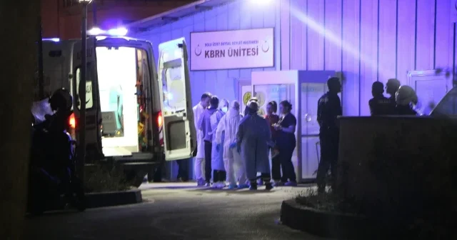 Bolu da yakıt deposundan çıkan şüpheli madde dokuz polisi zehirledi Bolu Haberleri