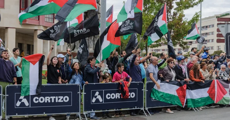İsrail karşıtı protestolar nedeniyle yarış tamamlanamadı Sözcü Gazetesi