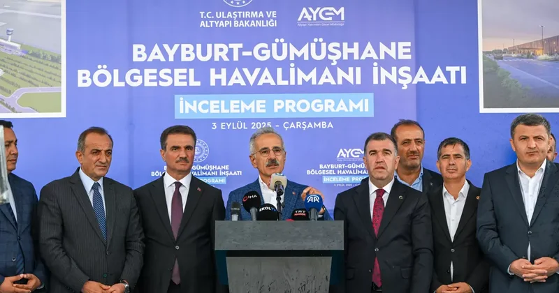 Bayburt Gümüşhane Havalimanı için tarih verildi: Hedefimiz 2026 da uçuşları başlatmak.