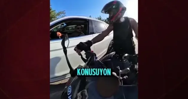 Trafikteki tartışma kısa sürdü: “R”leri sen de söyleyemiyor musun?