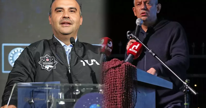 Bakan Kacır dan, Özgür Özel e bomba gönderme: Çekirgeler ürküyor diyen çıkmaz inşallah