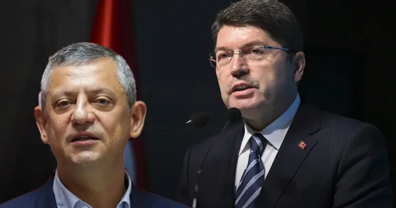 SON DAKİKA Özgür Özel den mitingde skandal! Adalet Bakanı Tunç hakkında küstah sözler