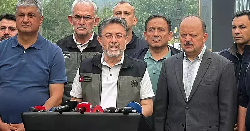 Bakan Yumaklı: Kastamonu ve Karabük’te orman yangınları büyük ölçüde kontrol altında