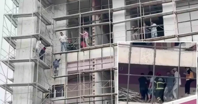Ordu’da kültür merkezi inşaatında feci kaza: İskeleden düşen işçi yaralandı Gündem Haberleri