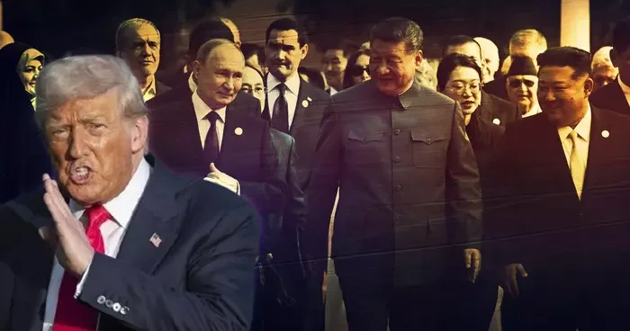 Şi, Putin ve Kim Jong Un dan tarihi fotoğraf! Trump tan ilk tepki geldi: ABD ye komplo kuruyorlar