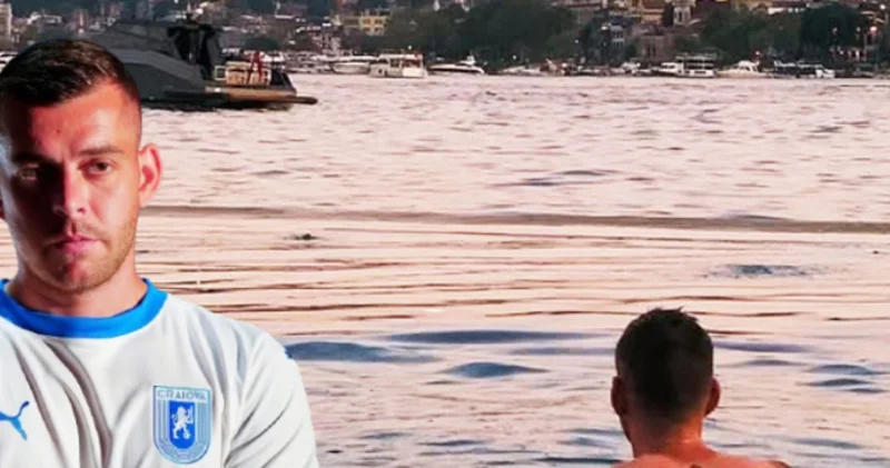 Alexandru Cicaldau, Boğaziçi nde yüzdü Magazin haberleri
