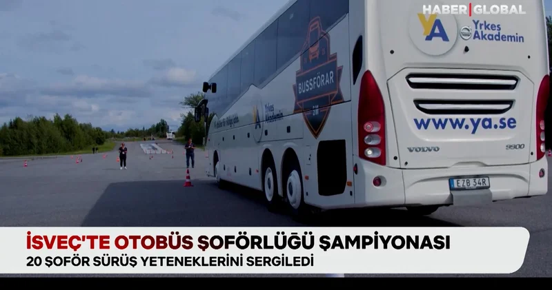 Otobüs şoförleri şampiyonası düzenlendi