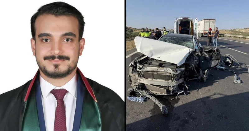 Gaziantep Adana otoyolunda feci kaza: Genç avukat hayatını kaybetti