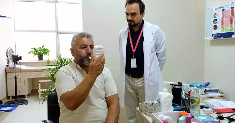 Sigara bırakma polikliniği desteğiyle sigarayı bıraktı
