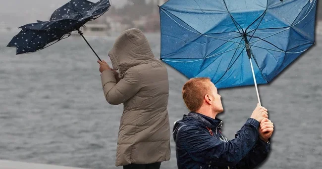 Kuvvetli rüzgar geliyor! Meteoroloji den fırtına ve sağanak uyarısı