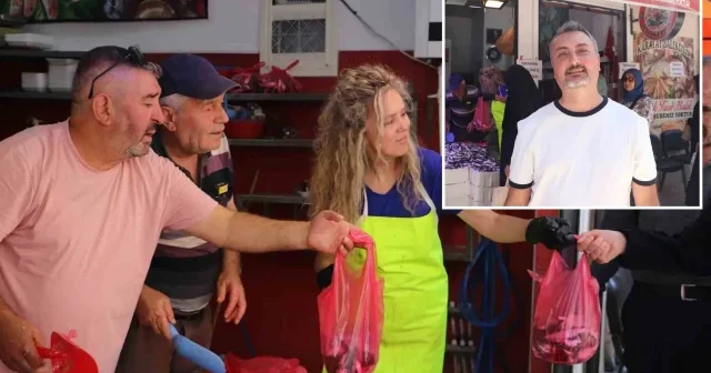 Eskişehirli hayırsever kandilde lokma yerine bir ton hamsiyi ücretsiz dağıttı Gündem Haberleri