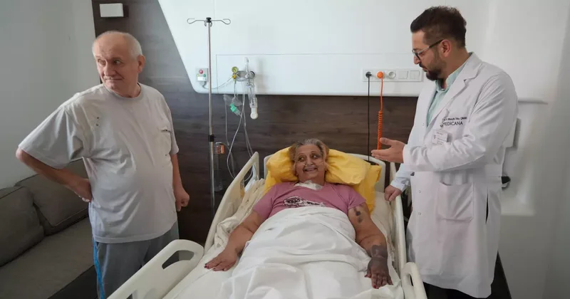 Sülük tedavisi canından ediyordu! Gürcü kadın Samsun da hayata döndü